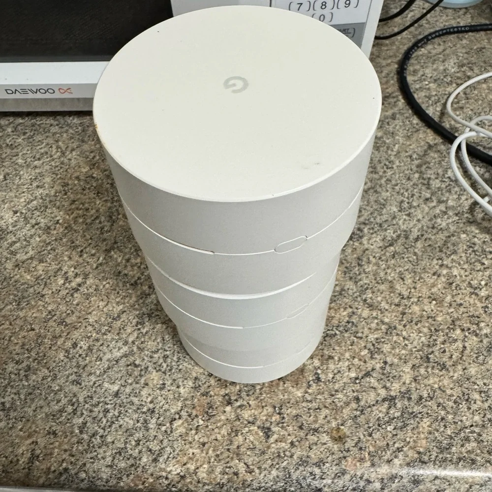 Google WiFi system, 3-Pack - Router Replacement for Whole Home Coverage White
